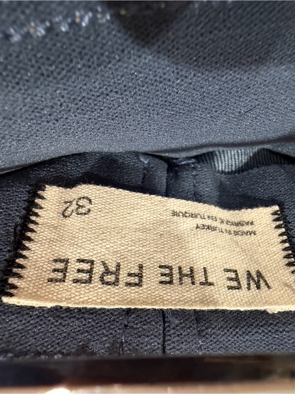 We The Free penny pull on light wash flare jeans